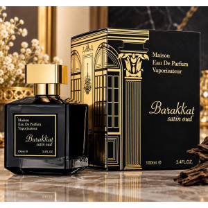 Женская парфюмированная вода Barakkat Satin Oud 100 ml Fragrance World (100% Original)